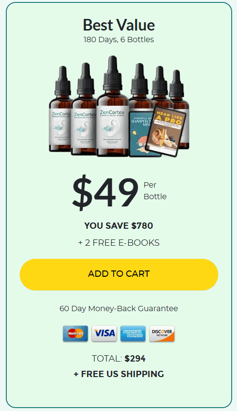 ZenCortex 6 bottle