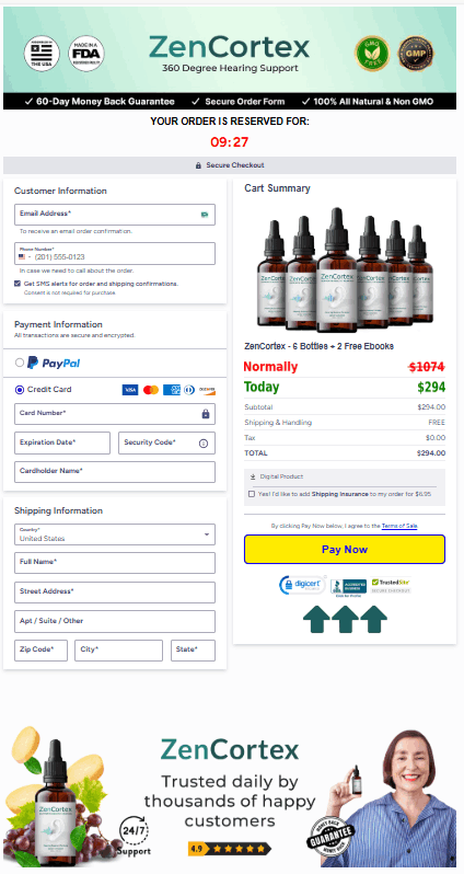 ZenCortex-order-page